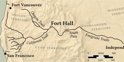 Mapa fort vankuveru