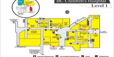 Mapa pre hrista dječju bolnicu