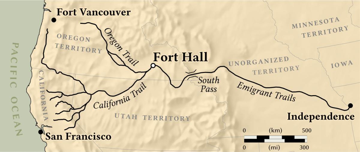 Mapa fort vankuveru