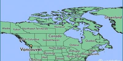 Mapi kanade pokazuje vankuveru